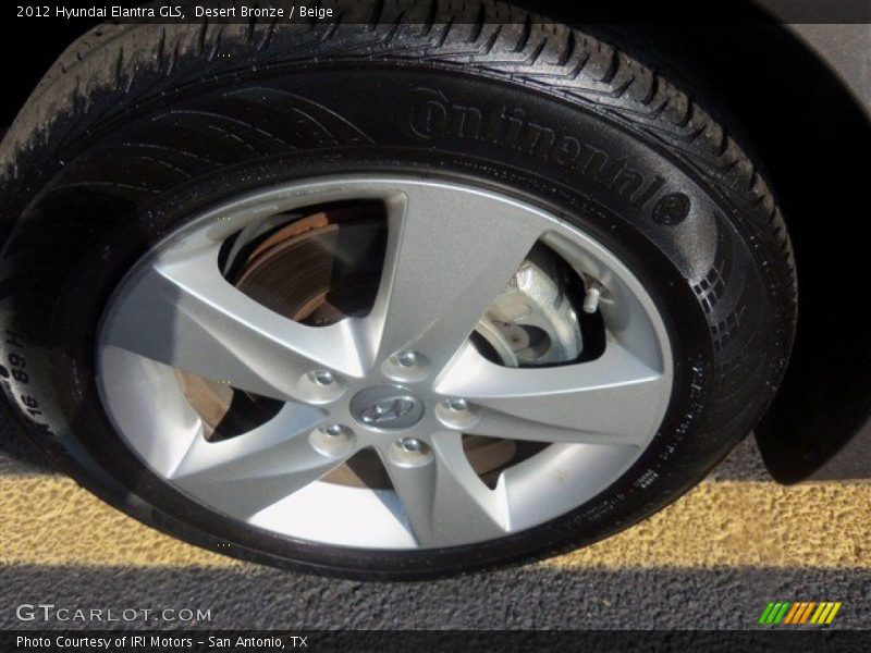 Desert Bronze / Beige 2012 Hyundai Elantra GLS