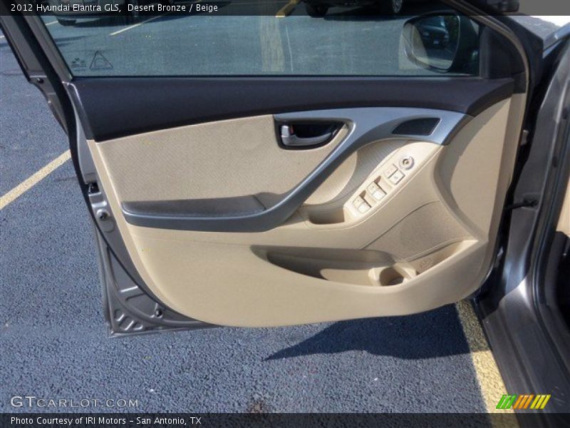 Desert Bronze / Beige 2012 Hyundai Elantra GLS