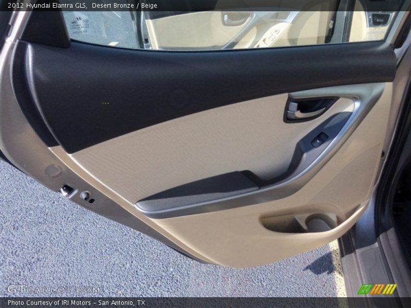 Desert Bronze / Beige 2012 Hyundai Elantra GLS
