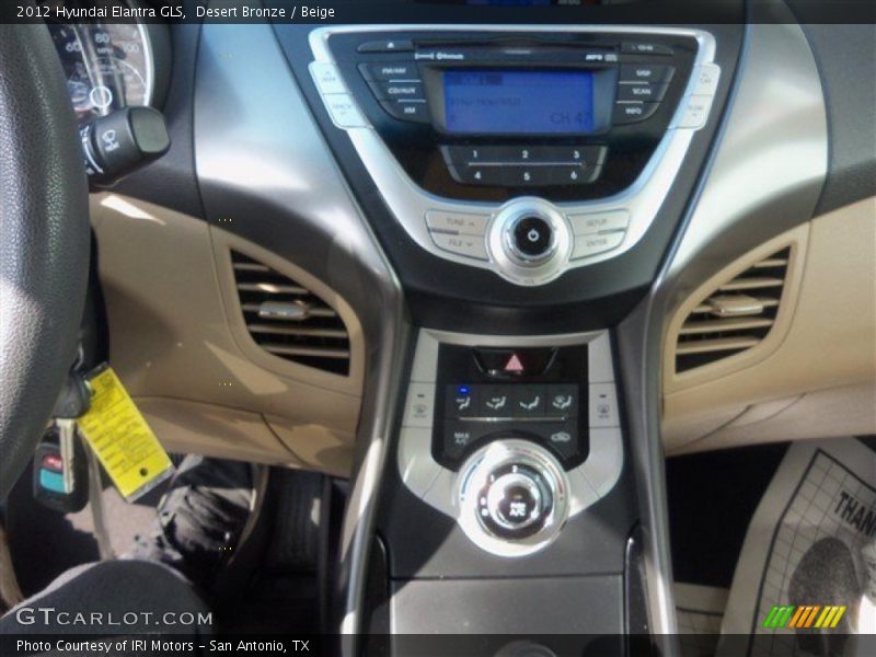 Desert Bronze / Beige 2012 Hyundai Elantra GLS
