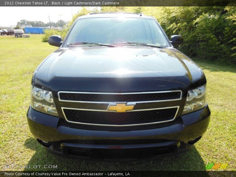 Black / Light Cashmere/Dark Cashmere 2012 Chevrolet Tahoe LT