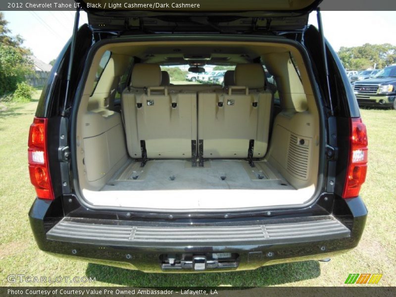 Black / Light Cashmere/Dark Cashmere 2012 Chevrolet Tahoe LT