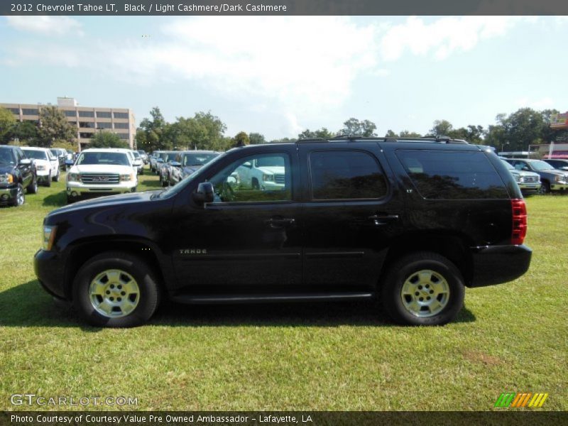 Black / Light Cashmere/Dark Cashmere 2012 Chevrolet Tahoe LT