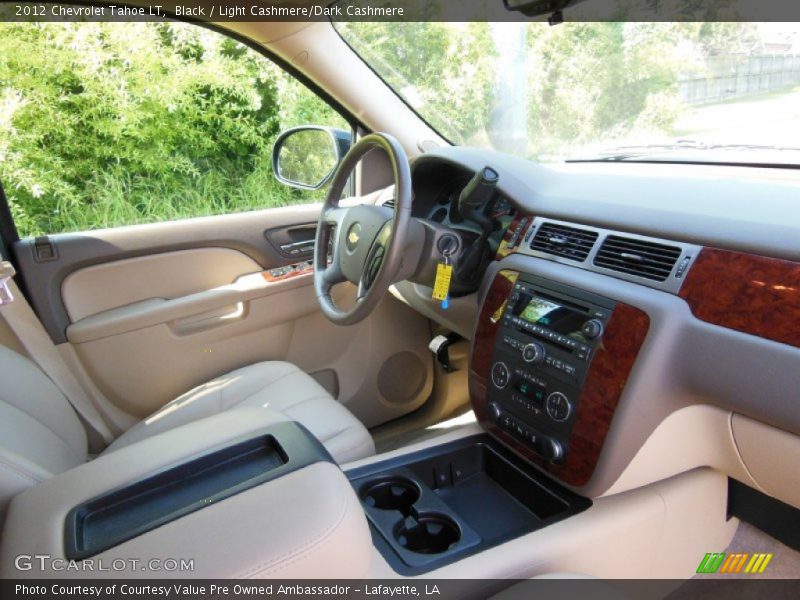 Black / Light Cashmere/Dark Cashmere 2012 Chevrolet Tahoe LT