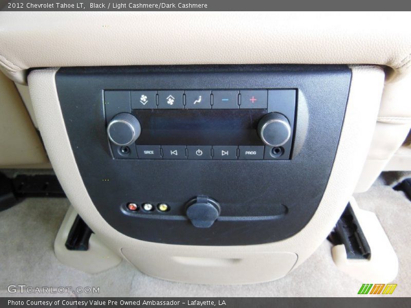 Black / Light Cashmere/Dark Cashmere 2012 Chevrolet Tahoe LT