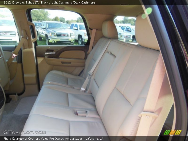 Black / Light Cashmere/Dark Cashmere 2012 Chevrolet Tahoe LT