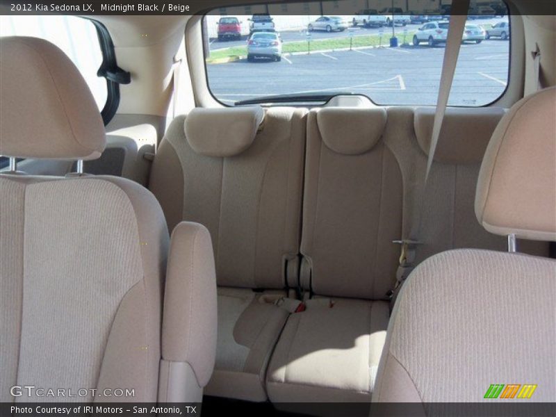 Midnight Black / Beige 2012 Kia Sedona LX