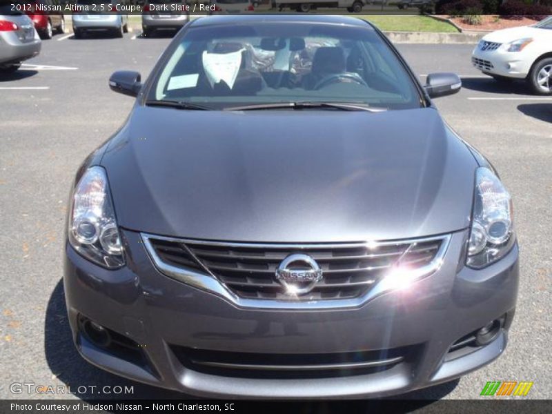 Dark Slate / Red 2012 Nissan Altima 2.5 S Coupe