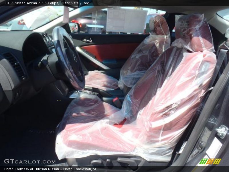 Dark Slate / Red 2012 Nissan Altima 2.5 S Coupe