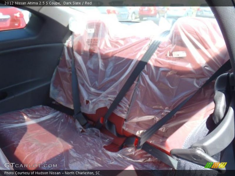 Dark Slate / Red 2012 Nissan Altima 2.5 S Coupe