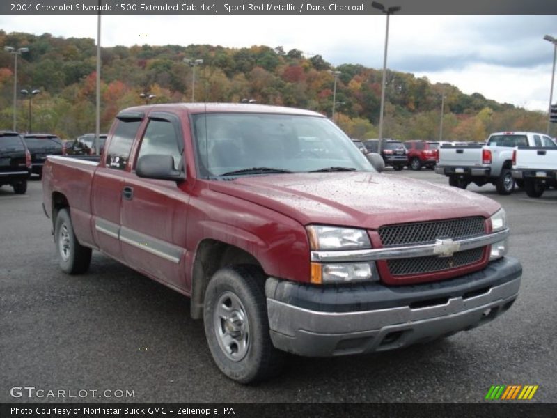 Front 3/4 View of 2004 Silverado 1500 Extended Cab 4x4
