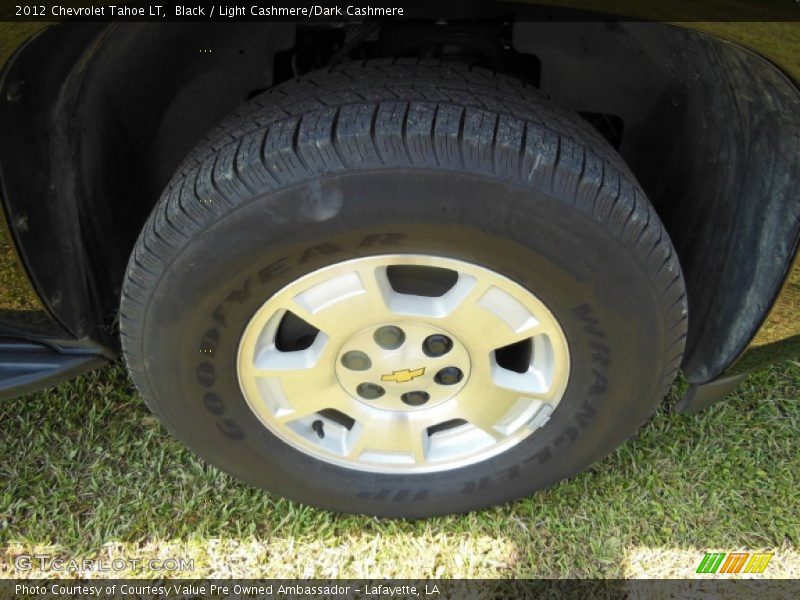 Black / Light Cashmere/Dark Cashmere 2012 Chevrolet Tahoe LT