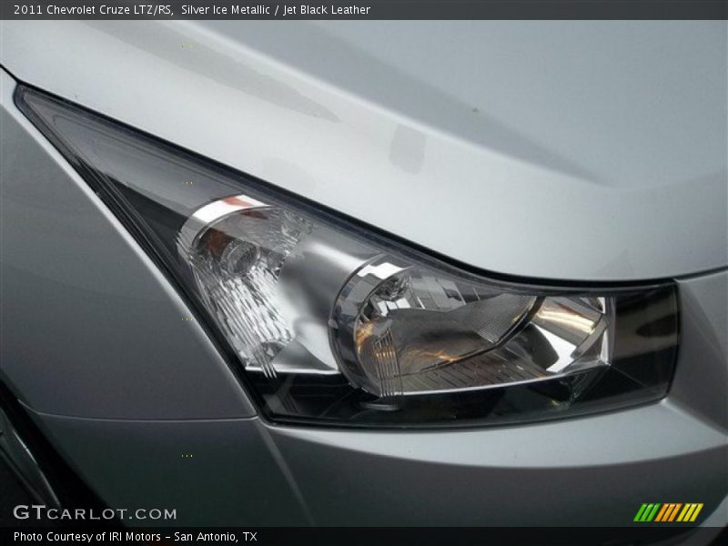 Silver Ice Metallic / Jet Black Leather 2011 Chevrolet Cruze LTZ/RS