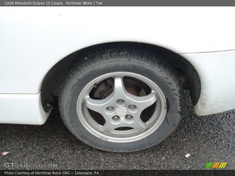 Northstar White / Tan 1998 Mitsubishi Eclipse GS Coupe