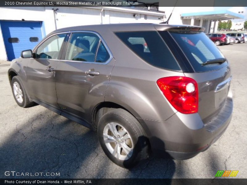 Mocha Steel Metallic / Jet Black/Light Titanium 2010 Chevrolet Equinox LS
