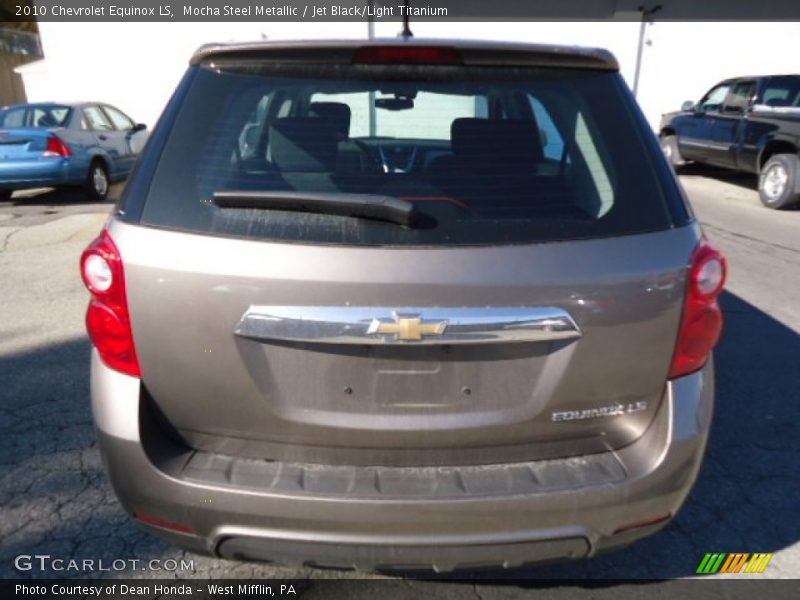 Mocha Steel Metallic / Jet Black/Light Titanium 2010 Chevrolet Equinox LS