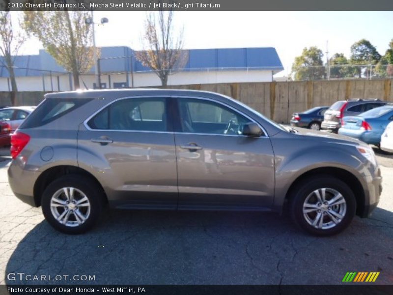 Mocha Steel Metallic / Jet Black/Light Titanium 2010 Chevrolet Equinox LS