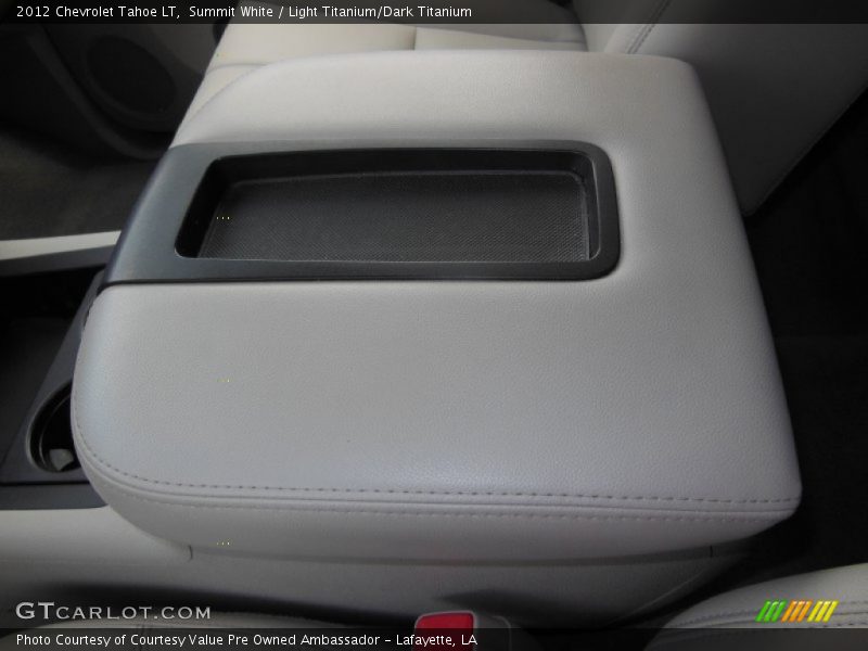 Summit White / Light Titanium/Dark Titanium 2012 Chevrolet Tahoe LT