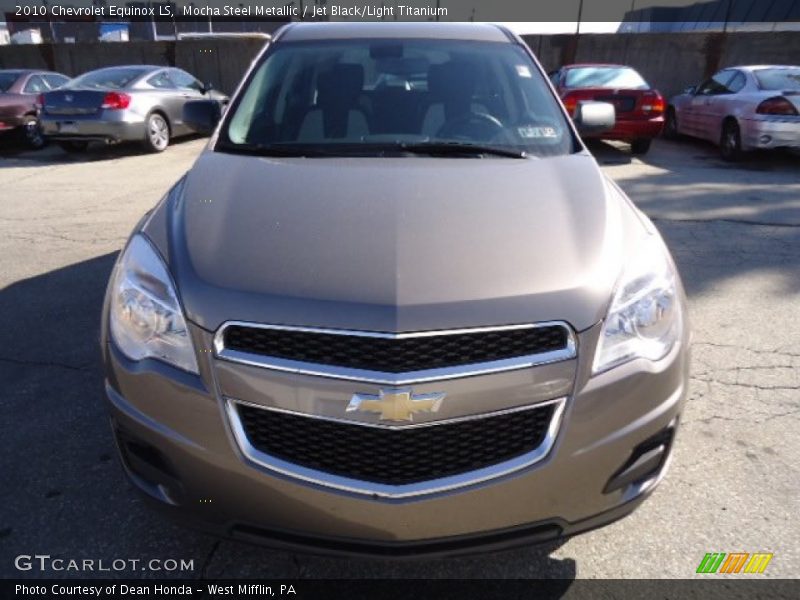 Mocha Steel Metallic / Jet Black/Light Titanium 2010 Chevrolet Equinox LS
