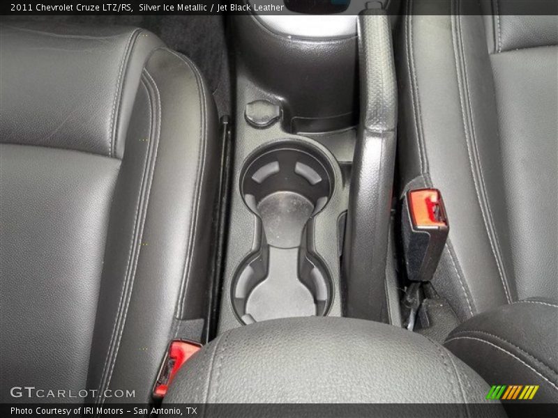 Silver Ice Metallic / Jet Black Leather 2011 Chevrolet Cruze LTZ/RS