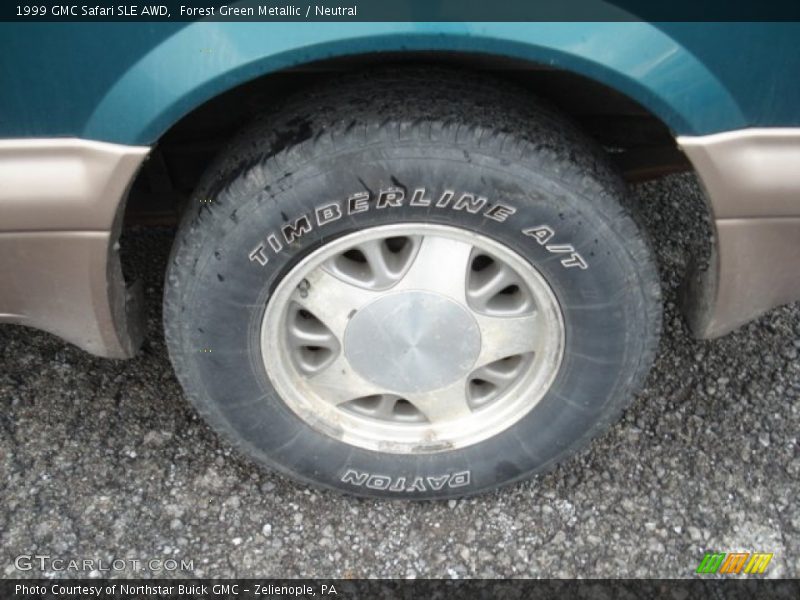 Forest Green Metallic / Neutral 1999 GMC Safari SLE AWD