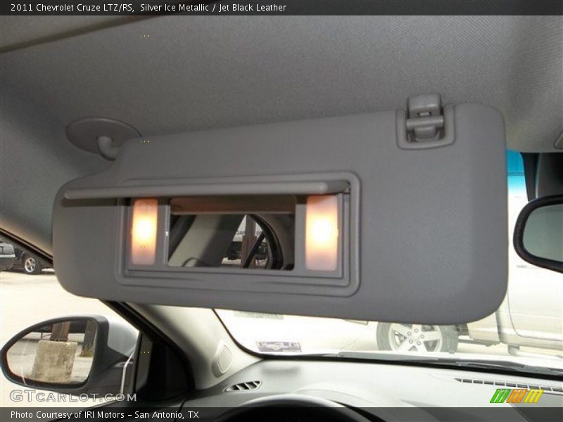 Silver Ice Metallic / Jet Black Leather 2011 Chevrolet Cruze LTZ/RS