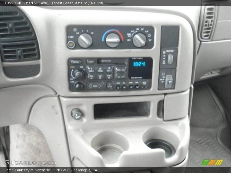 Forest Green Metallic / Neutral 1999 GMC Safari SLE AWD