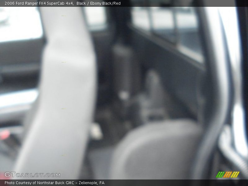Black / Ebony Black/Red 2006 Ford Ranger FX4 SuperCab 4x4