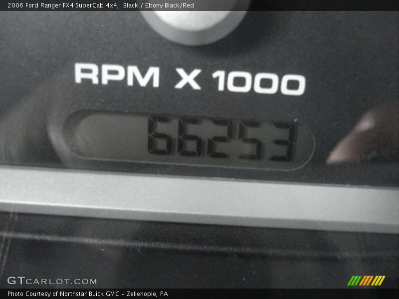 Black / Ebony Black/Red 2006 Ford Ranger FX4 SuperCab 4x4