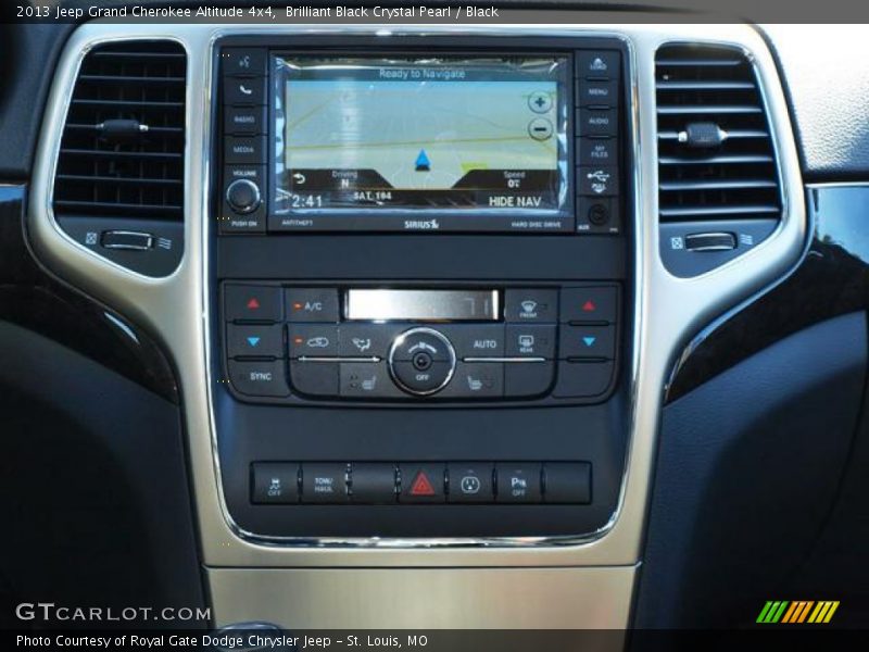 Brilliant Black Crystal Pearl / Black 2013 Jeep Grand Cherokee Altitude 4x4
