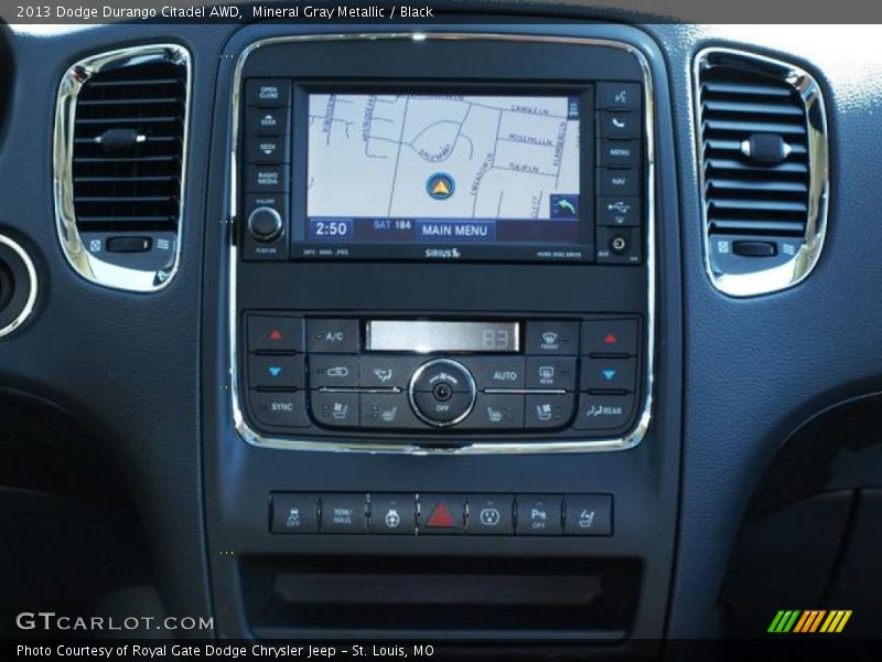 Controls of 2013 Durango Citadel AWD