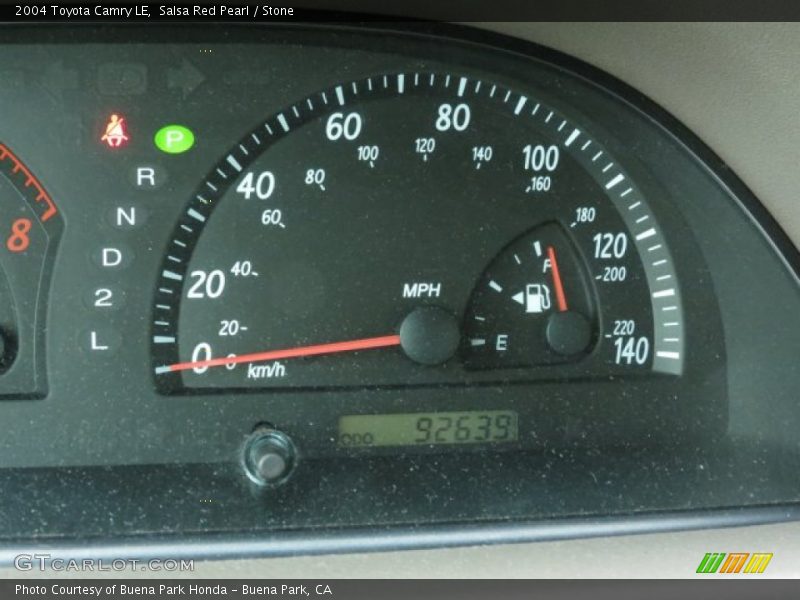 Salsa Red Pearl / Stone 2004 Toyota Camry LE