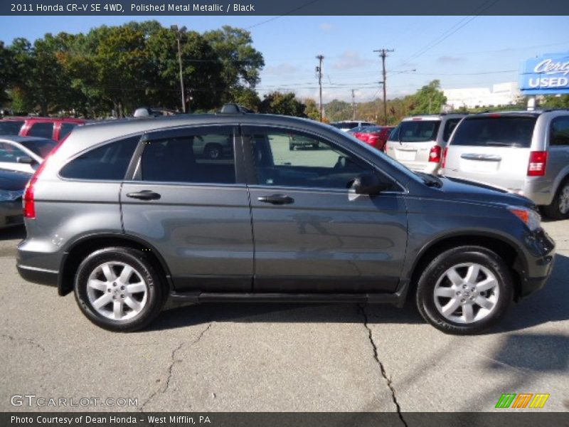 Polished Metal Metallic / Black 2011 Honda CR-V SE 4WD