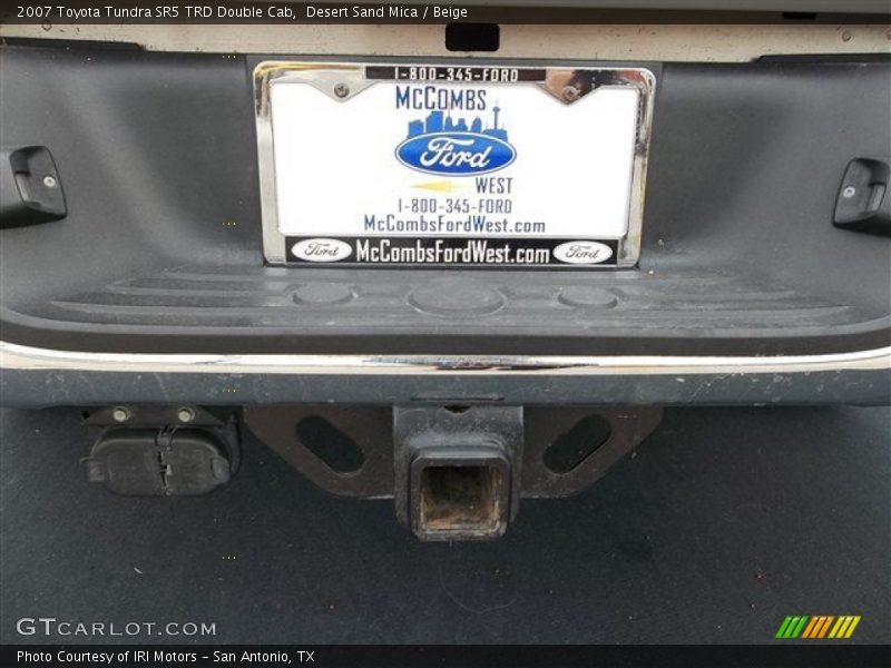 Desert Sand Mica / Beige 2007 Toyota Tundra SR5 TRD Double Cab