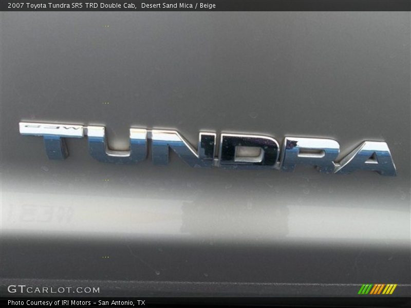 Desert Sand Mica / Beige 2007 Toyota Tundra SR5 TRD Double Cab