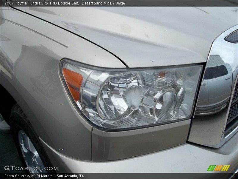 Desert Sand Mica / Beige 2007 Toyota Tundra SR5 TRD Double Cab