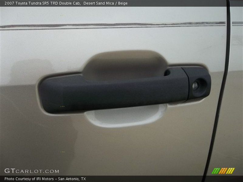 Desert Sand Mica / Beige 2007 Toyota Tundra SR5 TRD Double Cab
