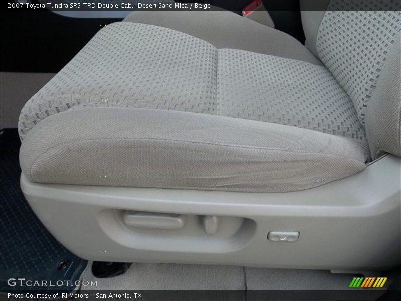 Desert Sand Mica / Beige 2007 Toyota Tundra SR5 TRD Double Cab