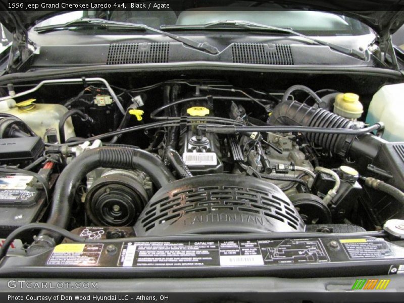 Black / Agate 1996 Jeep Grand Cherokee Laredo 4x4