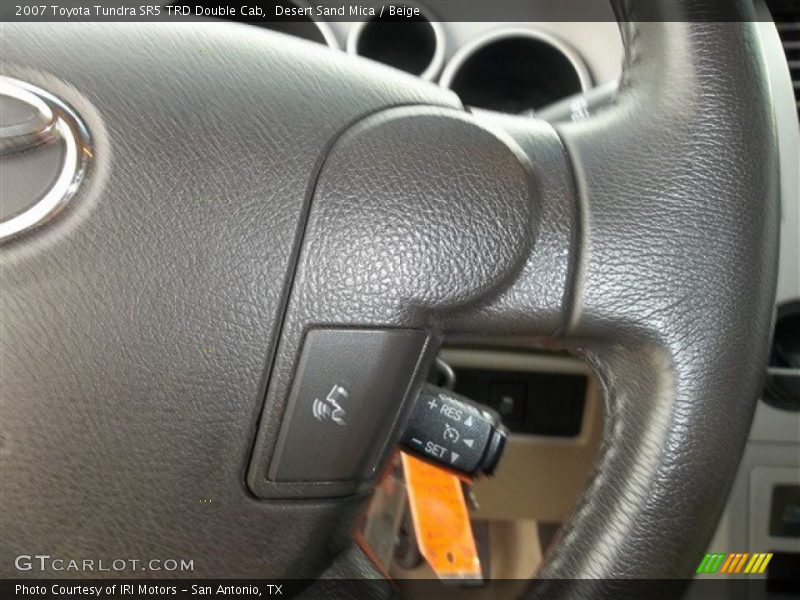 Desert Sand Mica / Beige 2007 Toyota Tundra SR5 TRD Double Cab