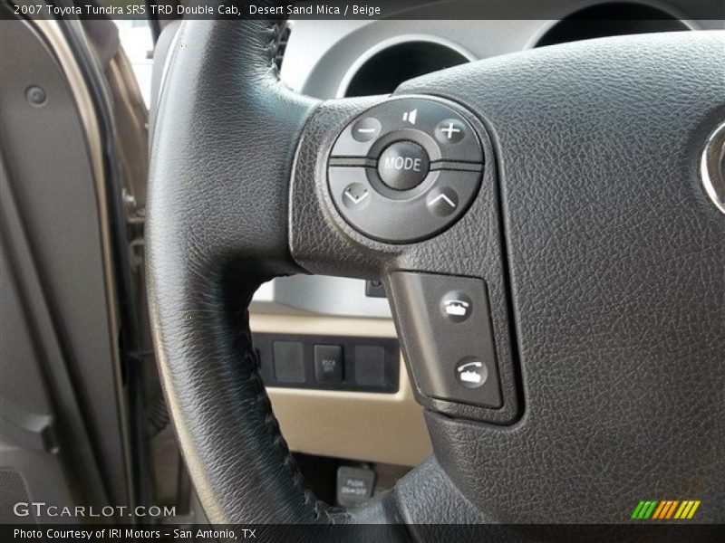 Desert Sand Mica / Beige 2007 Toyota Tundra SR5 TRD Double Cab