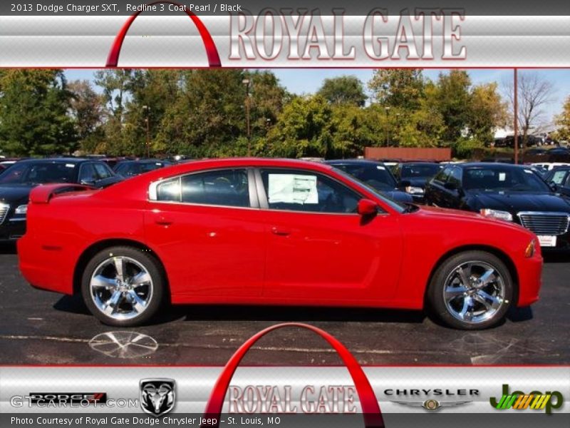 Redline 3 Coat Pearl / Black 2013 Dodge Charger SXT