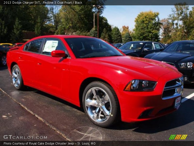 Redline 3 Coat Pearl / Black 2013 Dodge Charger SXT