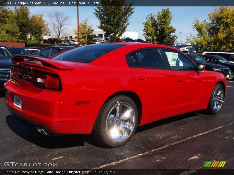 Redline 3 Coat Pearl / Black 2013 Dodge Charger SXT