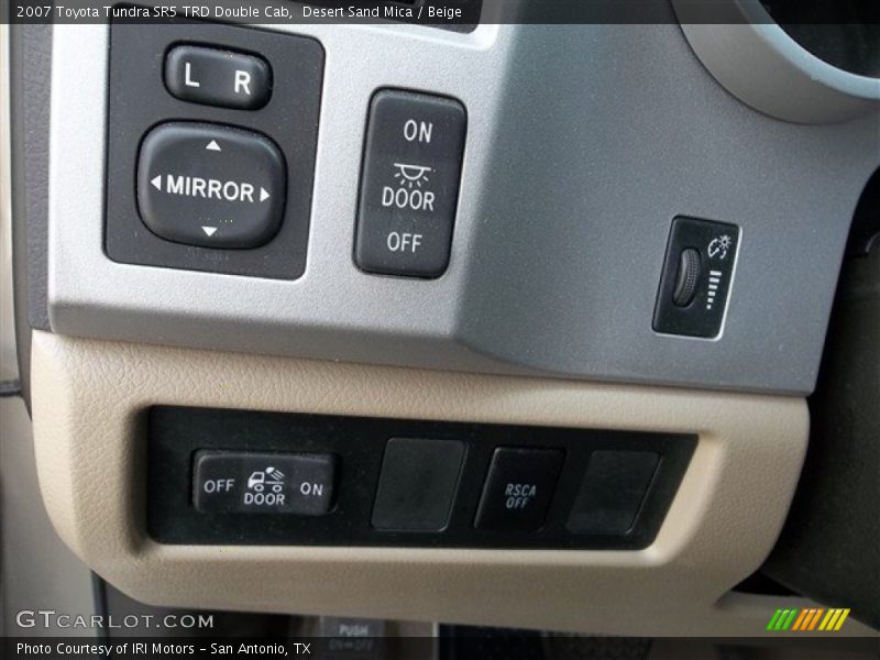 Desert Sand Mica / Beige 2007 Toyota Tundra SR5 TRD Double Cab