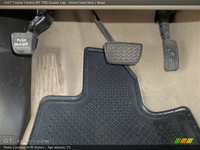 Desert Sand Mica / Beige 2007 Toyota Tundra SR5 TRD Double Cab