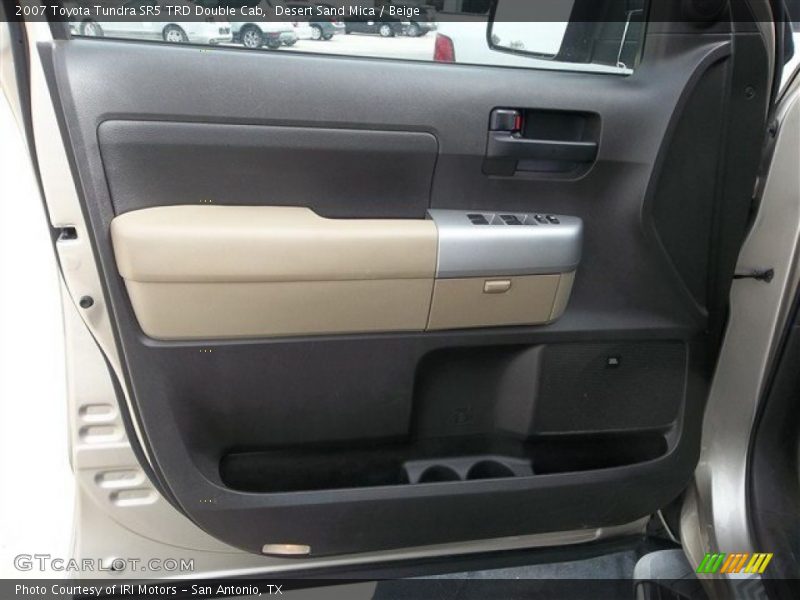 Desert Sand Mica / Beige 2007 Toyota Tundra SR5 TRD Double Cab