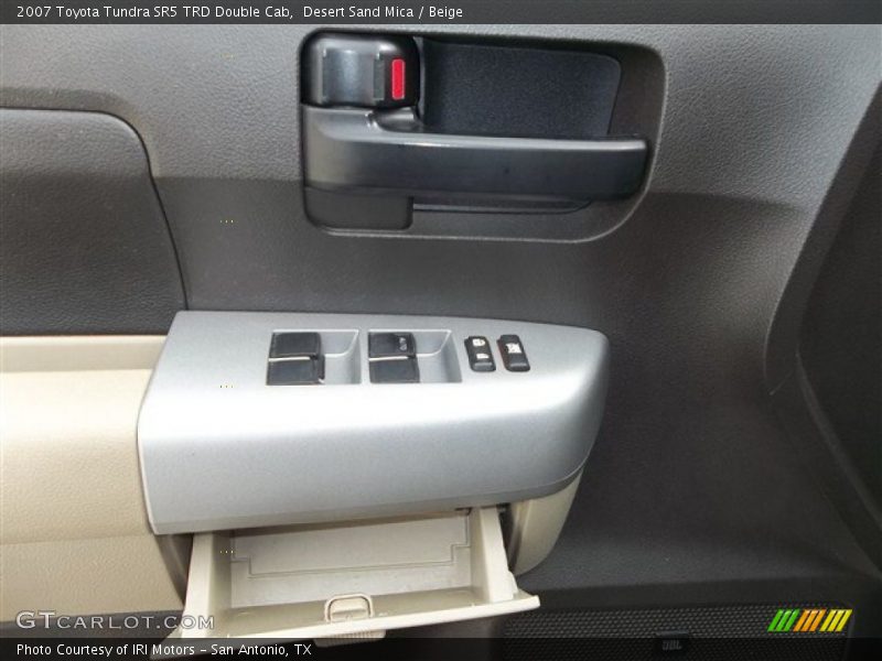Desert Sand Mica / Beige 2007 Toyota Tundra SR5 TRD Double Cab