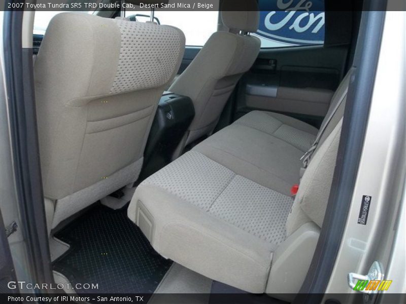 Desert Sand Mica / Beige 2007 Toyota Tundra SR5 TRD Double Cab