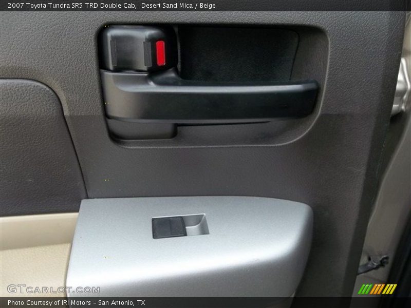 Desert Sand Mica / Beige 2007 Toyota Tundra SR5 TRD Double Cab